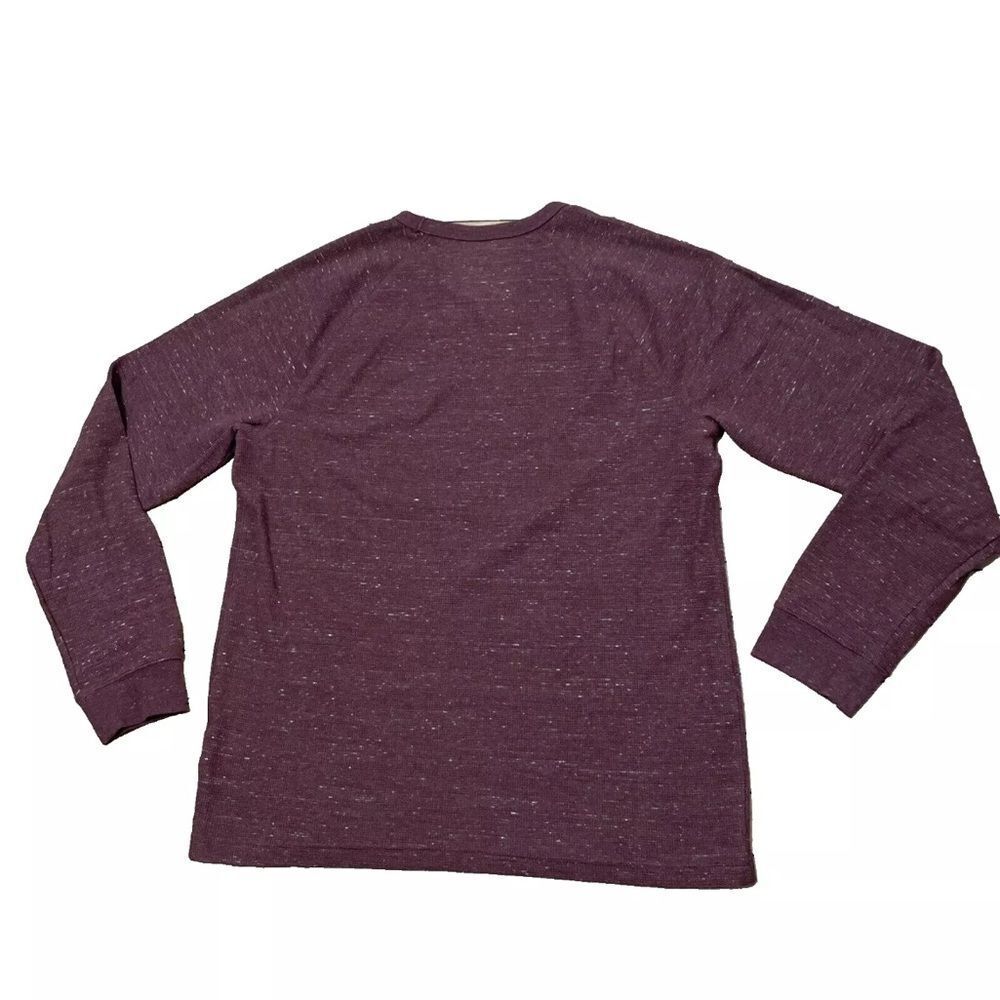 Sonoma Pique Knit Sweater Men XL Red Burgundy Sunshine Graphic Outdoor Active XL - Picture 2 of 16